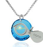 Best Valentine Gift For Wife I Love You Imprinted Pendant Cz Jewelry Womens Birthday Presents Nano