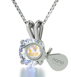 "BirthdayGift for TeenageGirl, GeminiEngraved in 24k, BirthstoneNecklace, ChristmasPresents for Her by NanoJewelry"