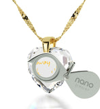 "Wife Birthday Ideas, Cubic Zirconia Necklace, Anniversary Gifts for Girlfriend, by Nano Jewelry"