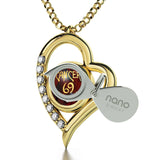 "Cancer Horoscope Sign With Imprint, Valentine Gifts for Kids, Children's Birthstone Jewelry, by Nano"