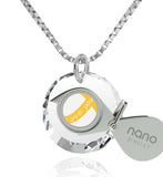 Girlfriend Birthday Ideas, "Love You Always" Engraved on Crystal Stone, Fun Gifts for Women, by Nano Jewelry