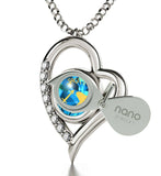 "Turquoise CZ Stone with Sagittarius Sign Jewelry, Great Valentines Gifts for Her, Girlfriend Christmas Presents"