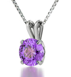 "Diamond Sutra", 925 Sterling Silver Necklace, Swarovski