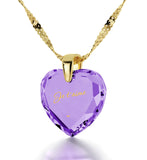 Romantic Ideas for Valentine's Day,ג€Je Tג€™aimeג€ on Silver Necklace, Cute Valentines Day, Gifts for Her