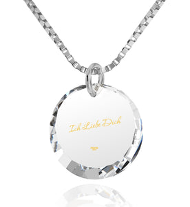 Wife Birthday Ideas, Love in Other Languages, CZ Jewelry, Good Anniversary Gifts for Her, Nano