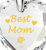 Good Presents for Mom, ג€Best Momג€ Gold Plated Necklaces, Special Mother's Day Gifts