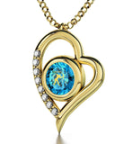 "Turquoise Jewelry with Sagittarius Sign Charm, Special Gifts for Sisters, Xmas Presents for Women"