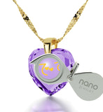 Ladies Christmas Presents, ג€I Love Youג€in Japanese, CZ Jewelry, Meaningful Necklaces, Nano