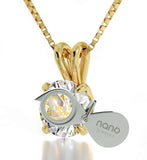 "Lord's Prayer in 24k Imprint, What to Get Mom for Her Birthday, Best Gift for Wife, Engraved Necklaces"