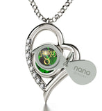 "May Birthstone Jewelry, Wife Birthday Ideas, Good Presents for Girlfriend , Green Stone Necklace "