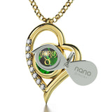 "May Birthstone Jewelry, Wife Birthday Ideas, Good Presents for Girlfriend , Green Stone Necklace "