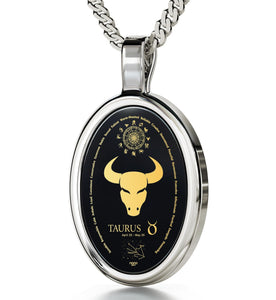 Mens Gifts for Birthday: Zodiac Sign Jewelry, Mens Black Necklace, Good Christmas Presents for Boyfriend 