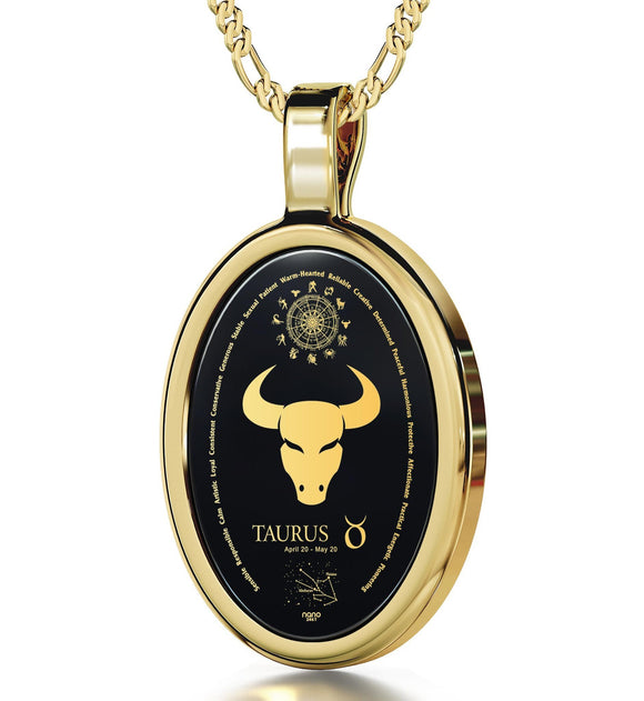 Mens Gifts for Birthday: Zodiac Sign Jewelry, Mens Black Necklace, Good Christmas Presents for Boyfriend 