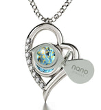 ""Our Father" Inscribed in Aramiac, What to Get Girlfriend for Birthday, Christmas Presents for Mum, Lord's Prayer Necklace "
