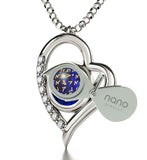 ""Our Father" Prayer in Aramaic, Girlfriend Christmas Presents, Best Womens Gifts, Lord's Prayer Pendant, by Nano"