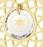 "Priestly Blessing": Jewish Charms, Judaica Store, Real Gold Necklace, Nano Jewelry 