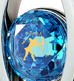 Sagittarius Jewelry With 24k Zodiac Imprint, Valentines Presents for Her, Best Gift for Mother's Day, December Birthstone Necklace 