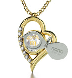"Scorpio Jewelry, Heart Shaped Pendant, Best Valentine Gift for Girlfriend, What to Get Your Wife for Christmas"