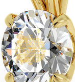 "Psalm 23 Prayer in 24k: Gifts for Best Friend Woman, Wife Birthday Ideas, Dainty 14k Gold Necklace, Nano Jewelry"