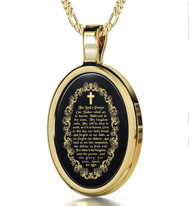 "Our Father Necklace: Christian Jewelry for Women, Faith Jewelry"