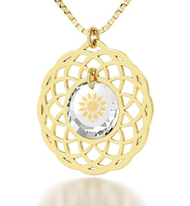 "Presents for Girlfriend,"I Love You to the Sun and Back" in 24k Gold Gift Ideas for Women"