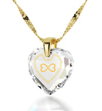 "What to Get Girlfriend for Birthday,ג€Love You Alwaysג€ White Stone Necklace, Romantic Gifts for Wife"