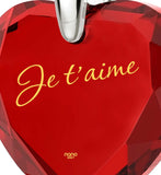 : Wife Birthday Ideas,ג€I Love Youג€ in French,CZ Jewelry, 7th Anniversary Gift for Her, Nano