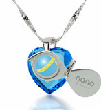 "What to Get Girlfriend for Christmas, Unusual Blue Stone Jewelry, Gift for Wife Birthday, by Nano "