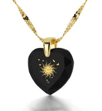 "Top Womens Gifts, CZ Black Heart, Cute Necklaces, Things to Get Your Girlfriend for Christmas by Nano Jewelry"